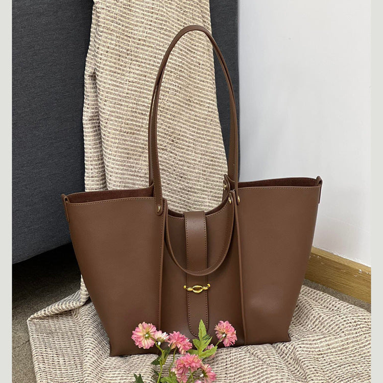 Bolsa Tote Feminina em Couro – Alta Capacidade & Design Sofisticado