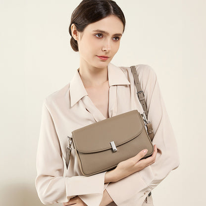 Bolsa Transversal Feminina em Couro – Grande Capacidade & Design Sofisticado