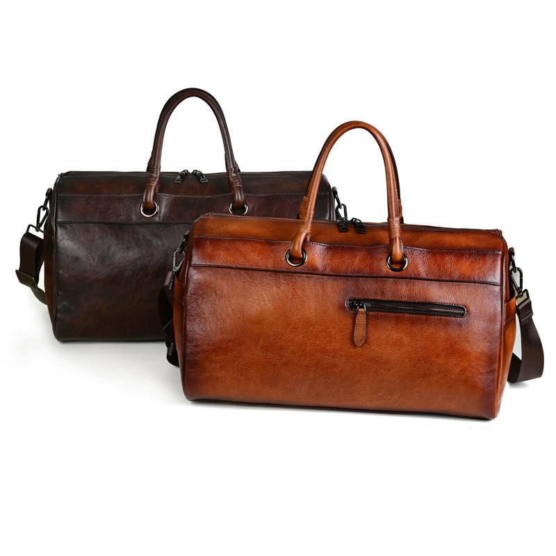 Bolsa de Couro Feita à Mão Estilo Retrô