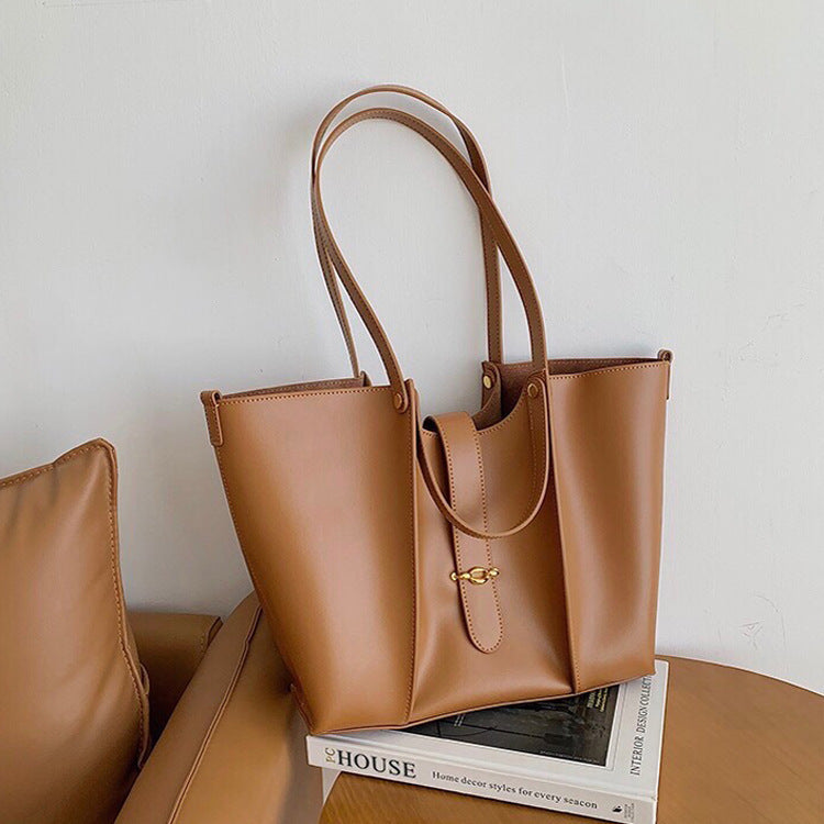 Bolsa Tote Feminina em Couro – Alta Capacidade & Design Sofisticado