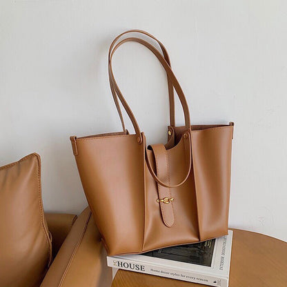 Bolsa Tote Feminina em Couro – Alta Capacidade & Design Sofisticado