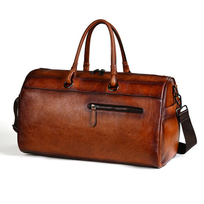 Bolsa de Couro Feita à Mão Estilo Retrô